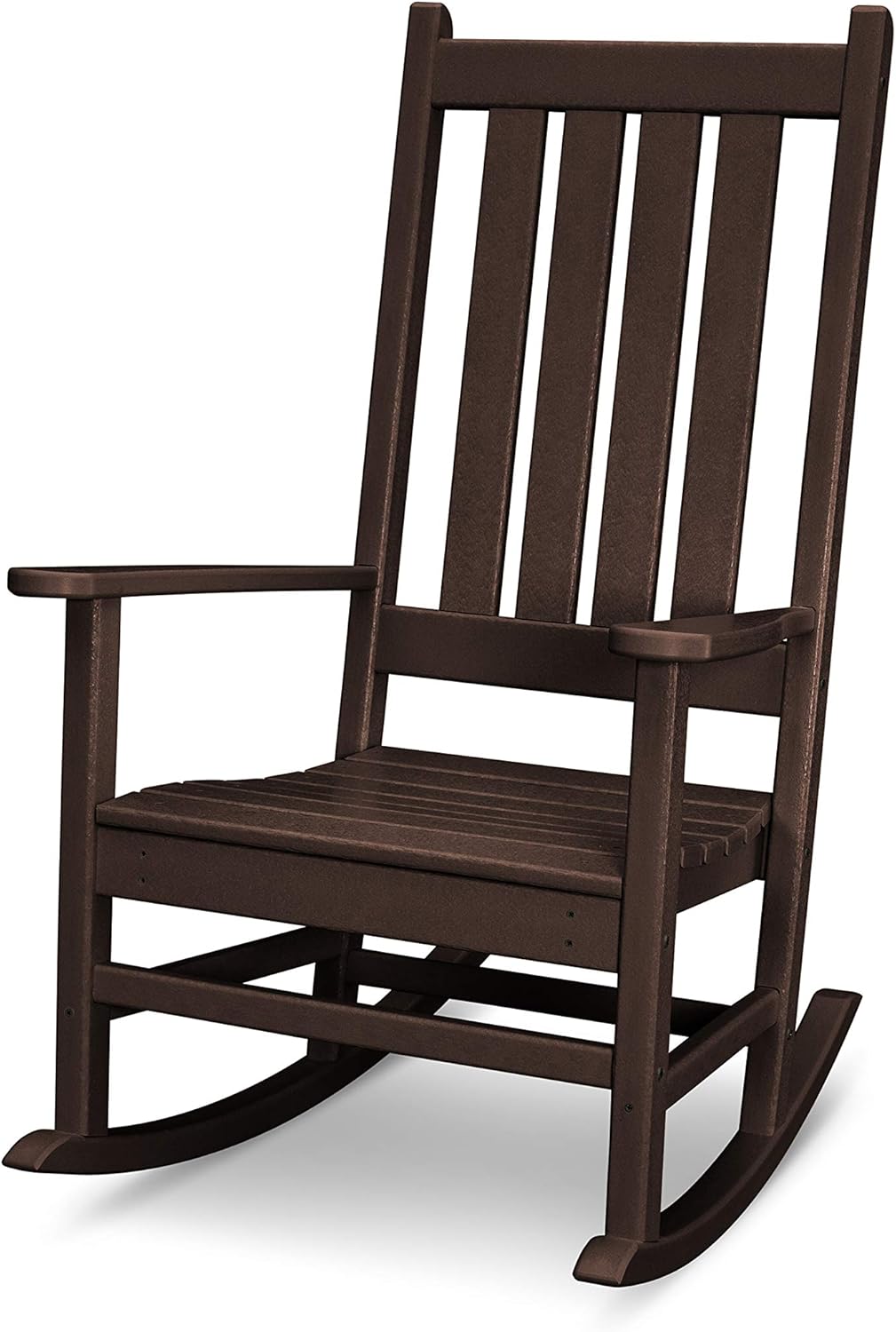 POLYWOOD® Vineyard Porch Rocking Chair (Mahogany)