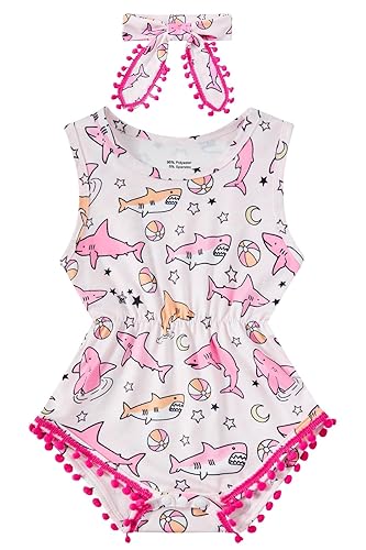 Baby Girl Clothes 0-24 Months Outfit Sleeveless Infant Romper Bodysuit