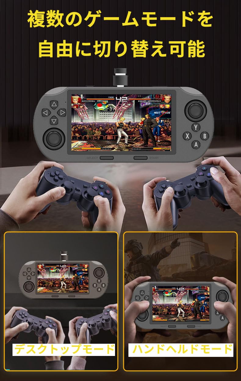 Amazon | NEW ポータブルゲーム機 2026新登場 4.5インチIPSスクリーン