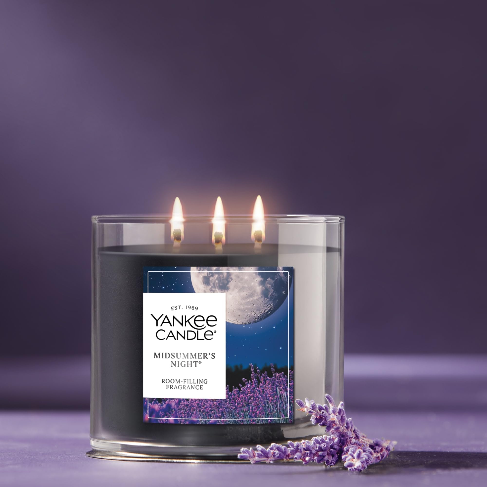 Amazon.com: Yankee Candle Mid Summer's Night Scented Candle, 14.5