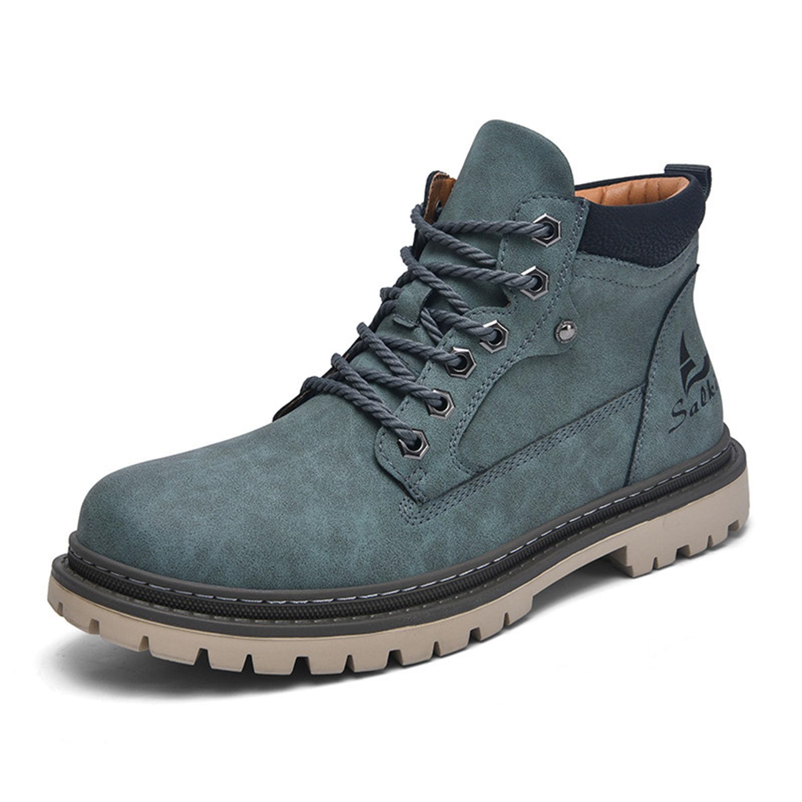 Stivali da Neve Uomo Invernali Invernali Allarga Stivali Uomo Foderato Pelliccia Caldo Scarponcini Chelsea Boot Scarpe da Ginnastica Casual Foderato Pelliccia Caldo alla Moda Campeggio e Guida