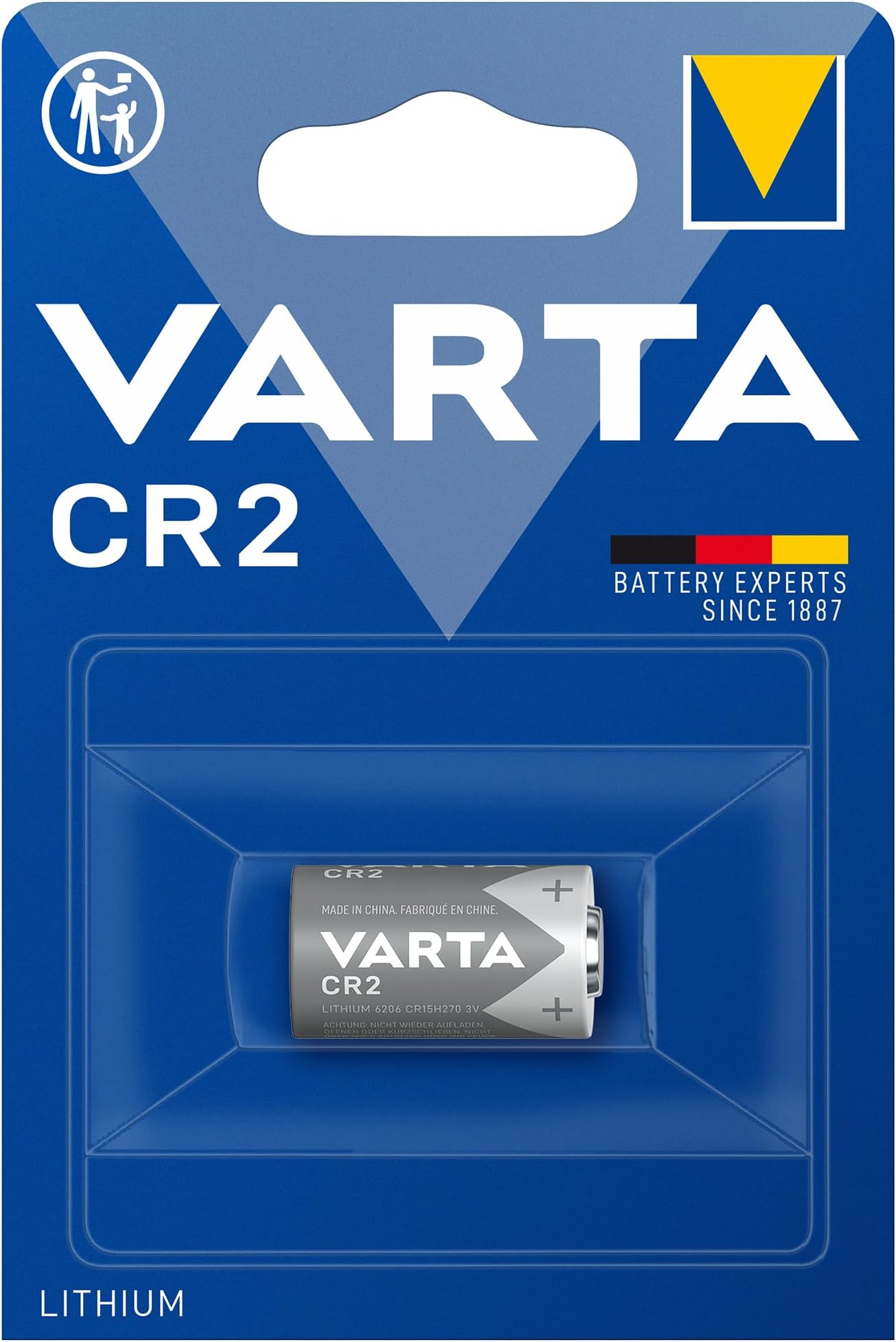 Electronics CR2 Camera battery CR2 Lithium 880 mAh 3 V 1 pc(s)