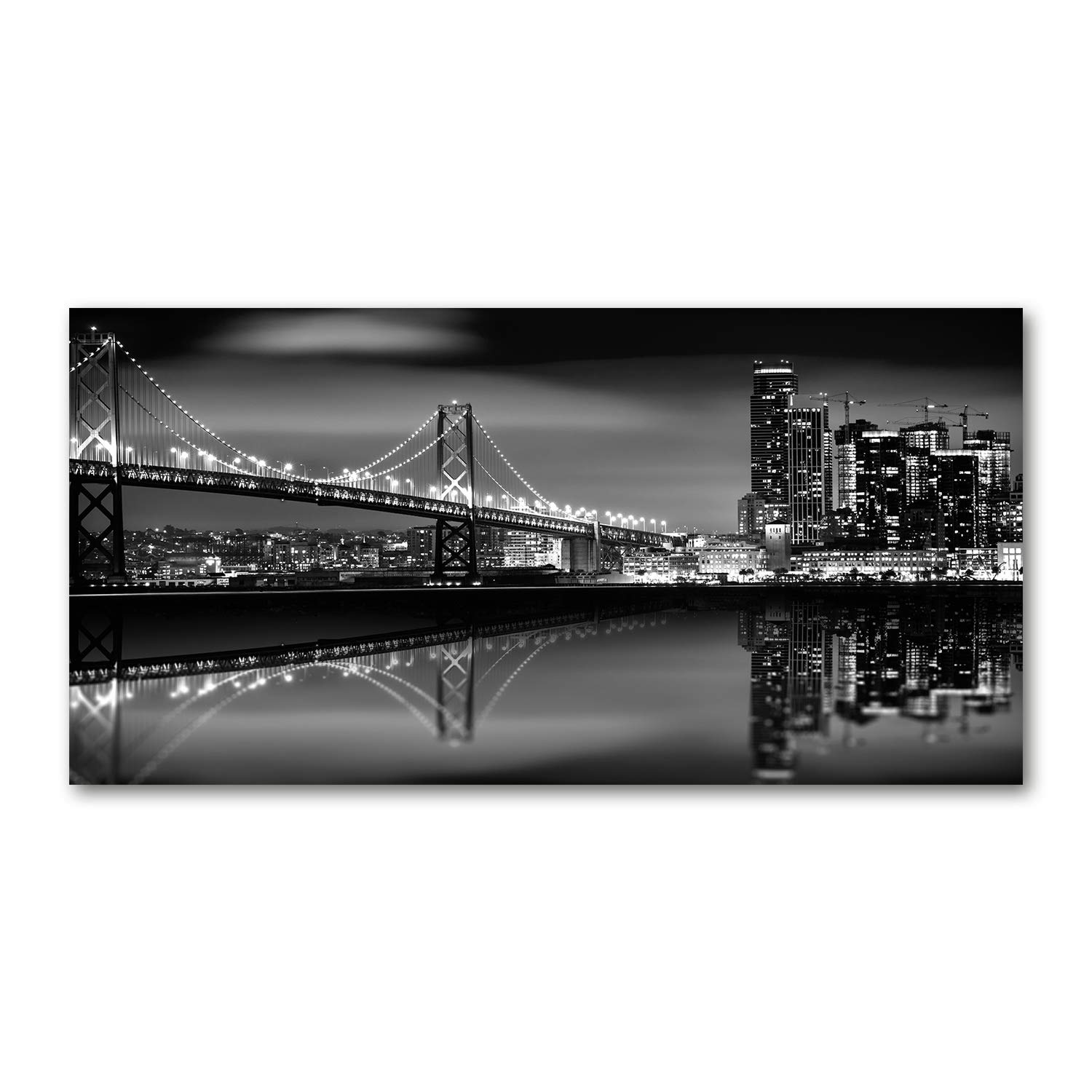 Acrylic glass picture San Francisco de Noche Tulup 120x60cm pour mur