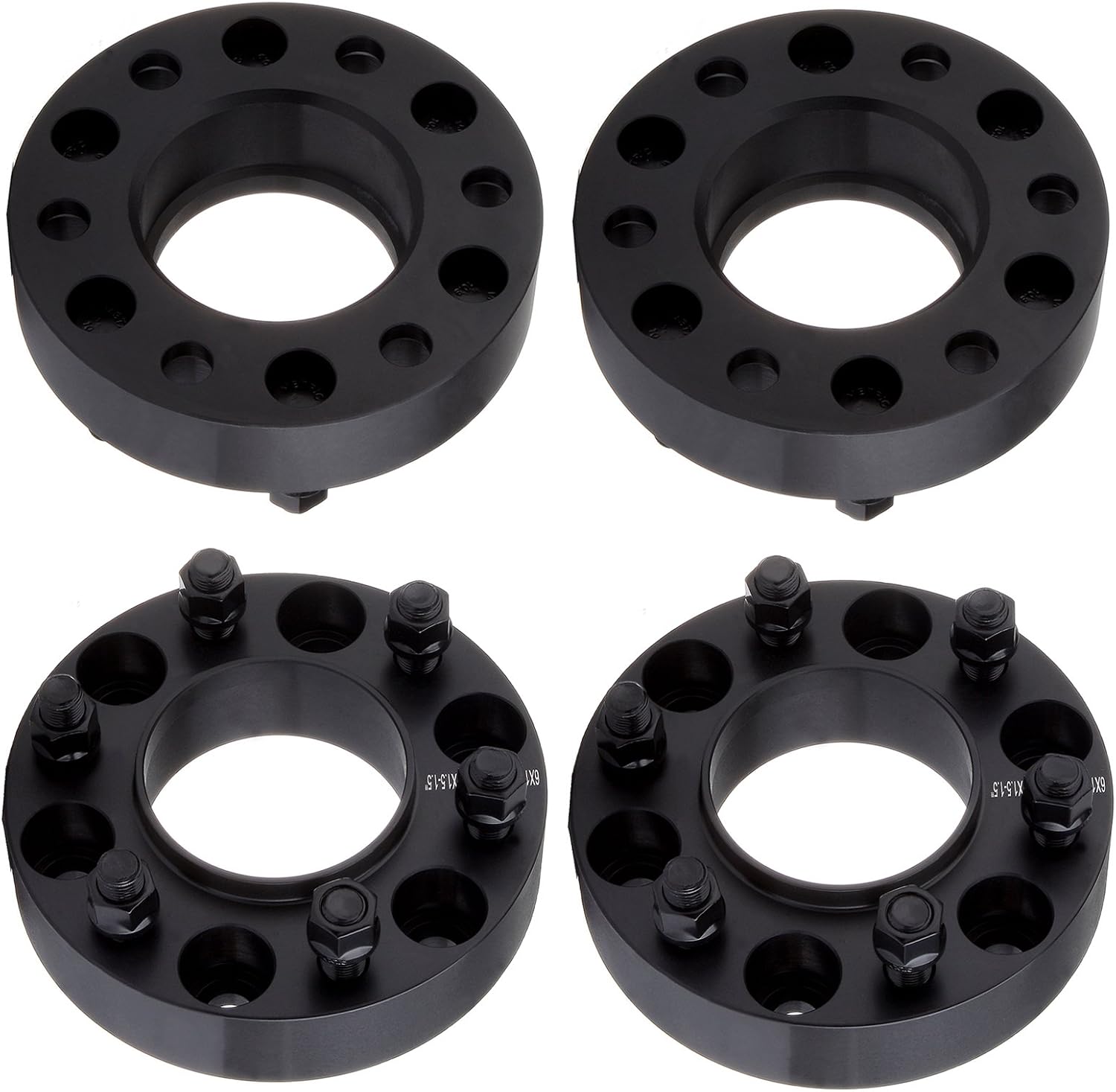SCITOO 6x135 Wheel Spacers 1.5 inch for Ford Expedition for F-150 for Lincoln Navigator 14x1.5 Studs for Ra-ptor 6 Lug 2Pcs 6x135 Wheel Spacers