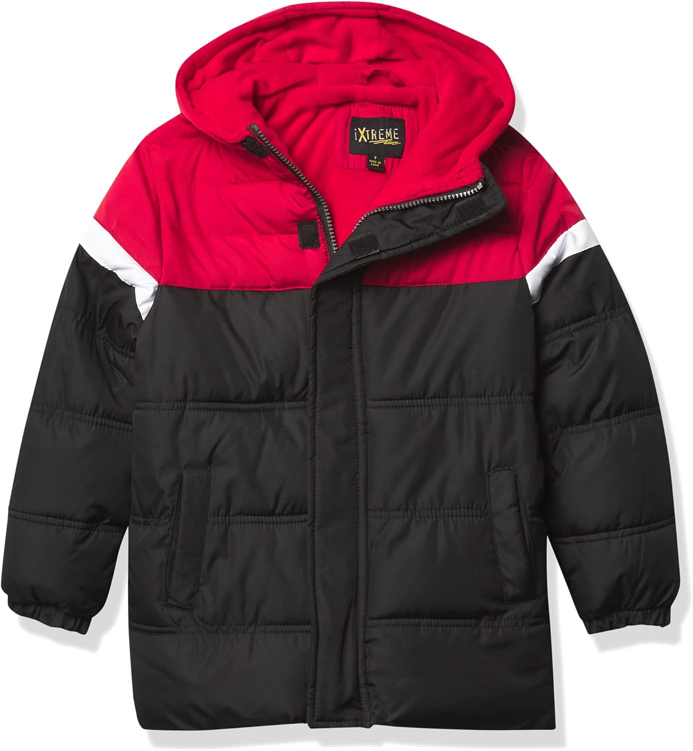 iXtreme Boys' Colorblock Puffer Jacket: Clothing, Shoes & Jewelry