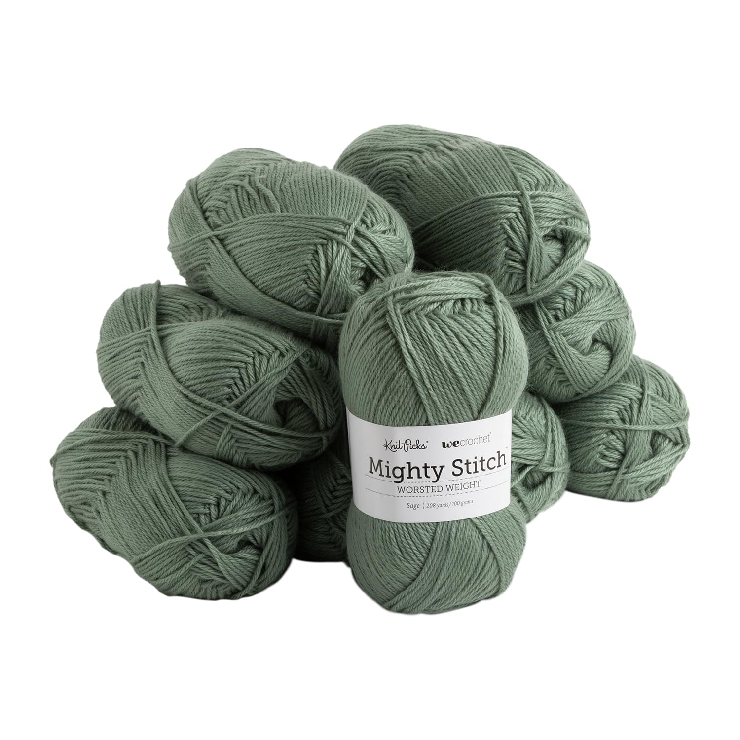 Amazon.com: Knit Picks Mighty Stitch Acrylic and Superwash Wool