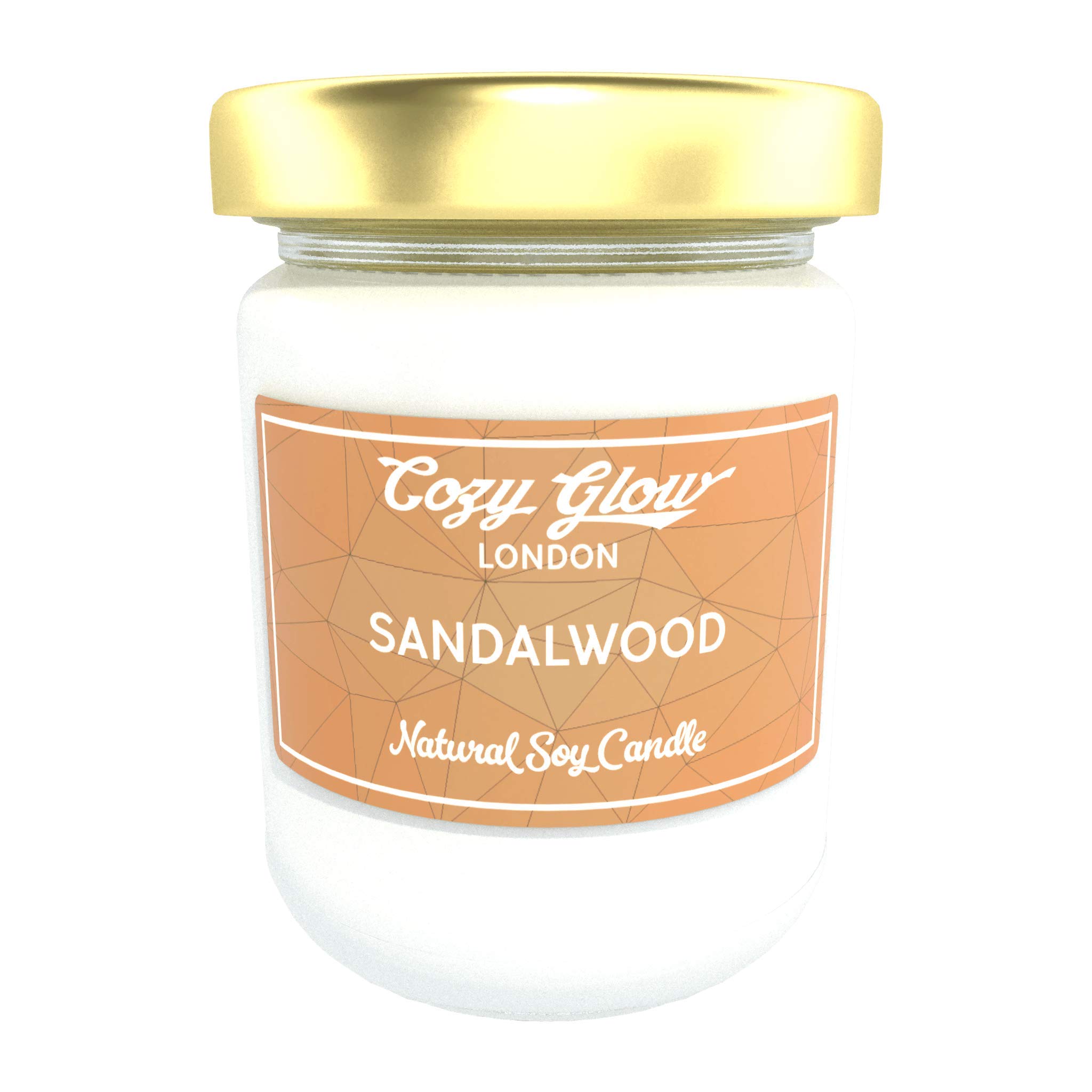 Cozy Glow Sandalwood Large Soy Candle