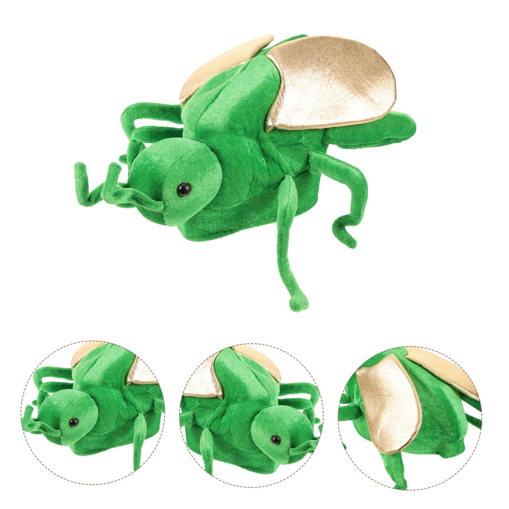 KOMBIUDA 4piezas Sombrero De Fiesta De Diseño Animal Gorro Divertido De Peluche Para Accesorio De Cosplay Para Adultos