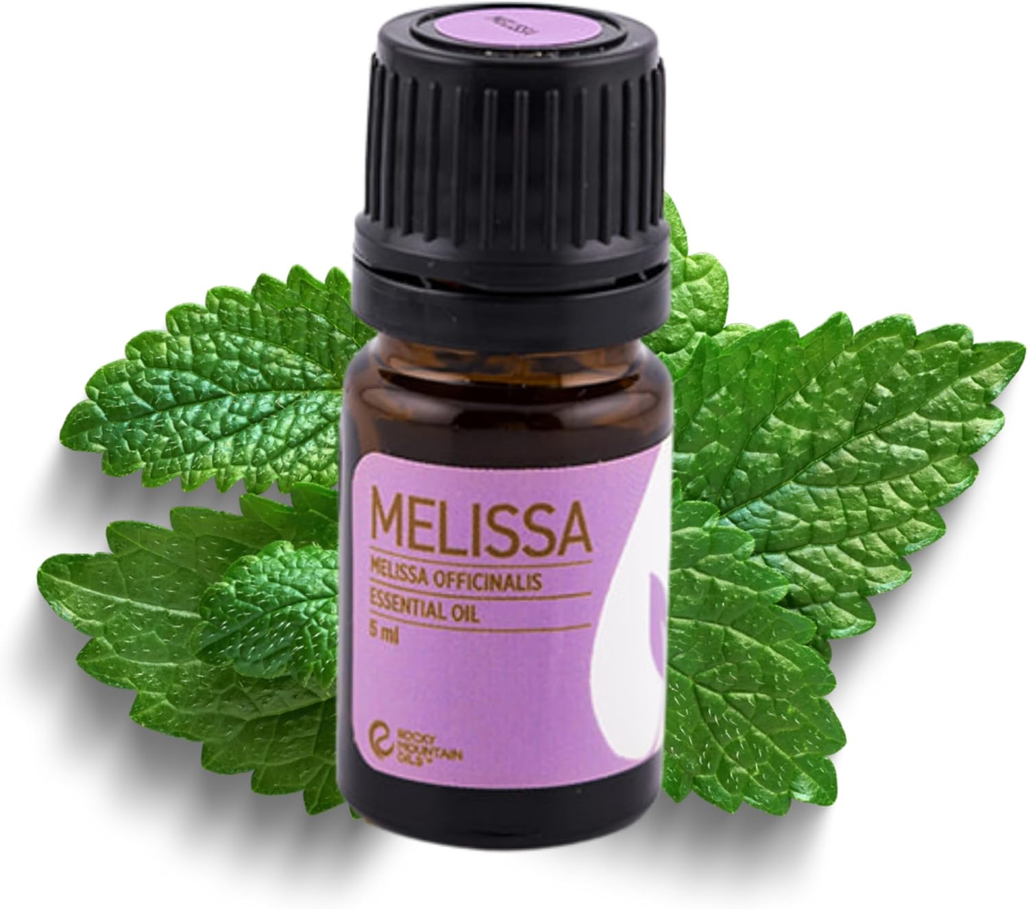 Rocky Mountain Oils Melissa Essential Oil - 5ml| Organic, Pure Aroma Essential Oils for Diffuser, Skincare & Calming Aromatherapy, Therapeutic Grade Essential Oils