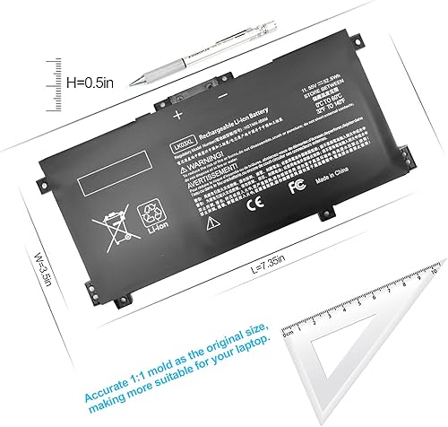 Miniatura 5 de Batería para portátil LK03XL L09281-855 para HP Envy X360 Convertible 17-AE 17M-AE 17T-AE 17-BW 17M-BW 17-CE 17M-CE 17T-CE 17T-BW 15-BP 15M-BP 15-BQ