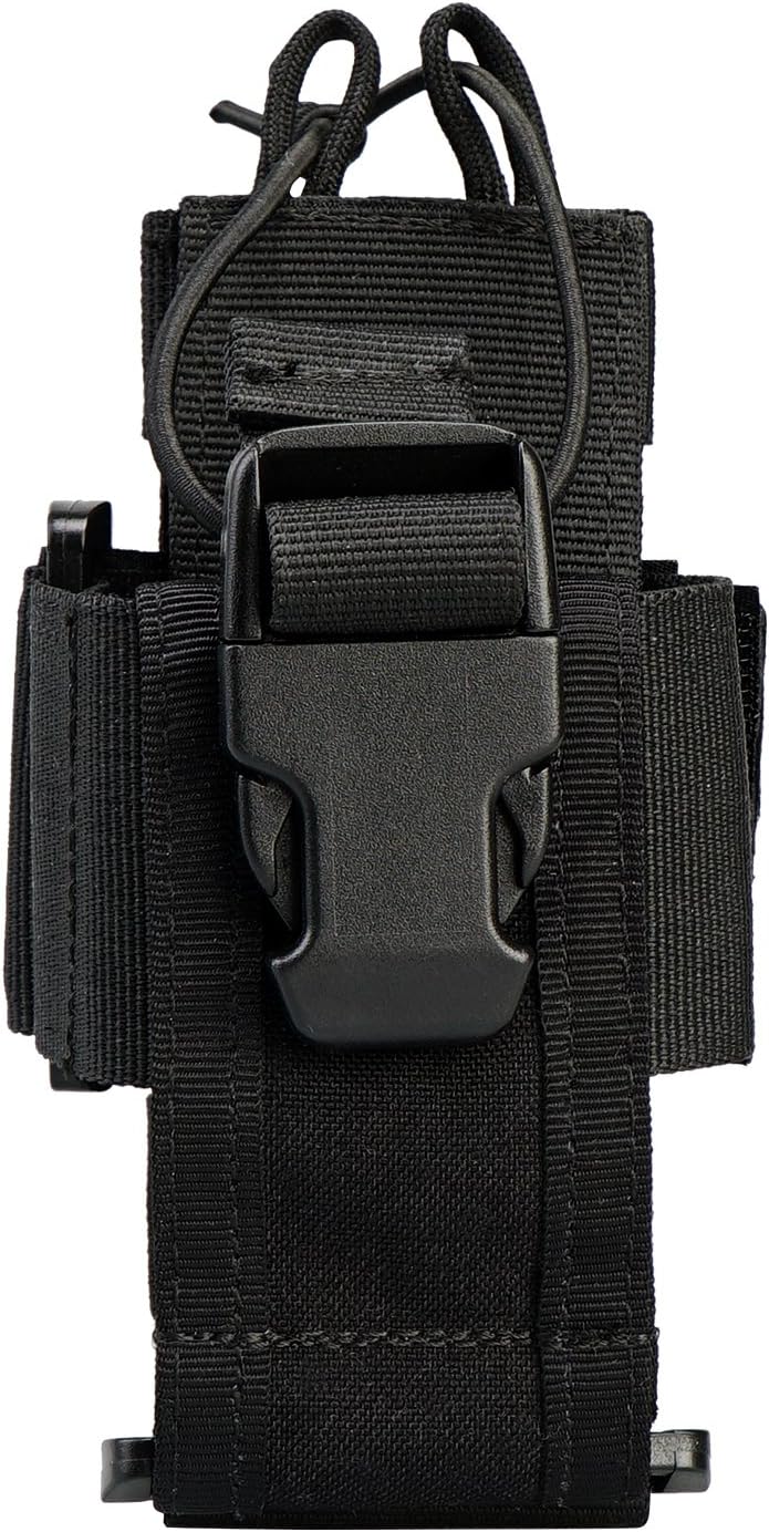 Viperade Versatile Radio Holder Case Interphone Pouch, Adjustable Storage Tools Pouch, Multi-Functional Tactical Molle Two Way Radio Holster, Walkie Talkie Heavy Duty Holder Case : Electronics