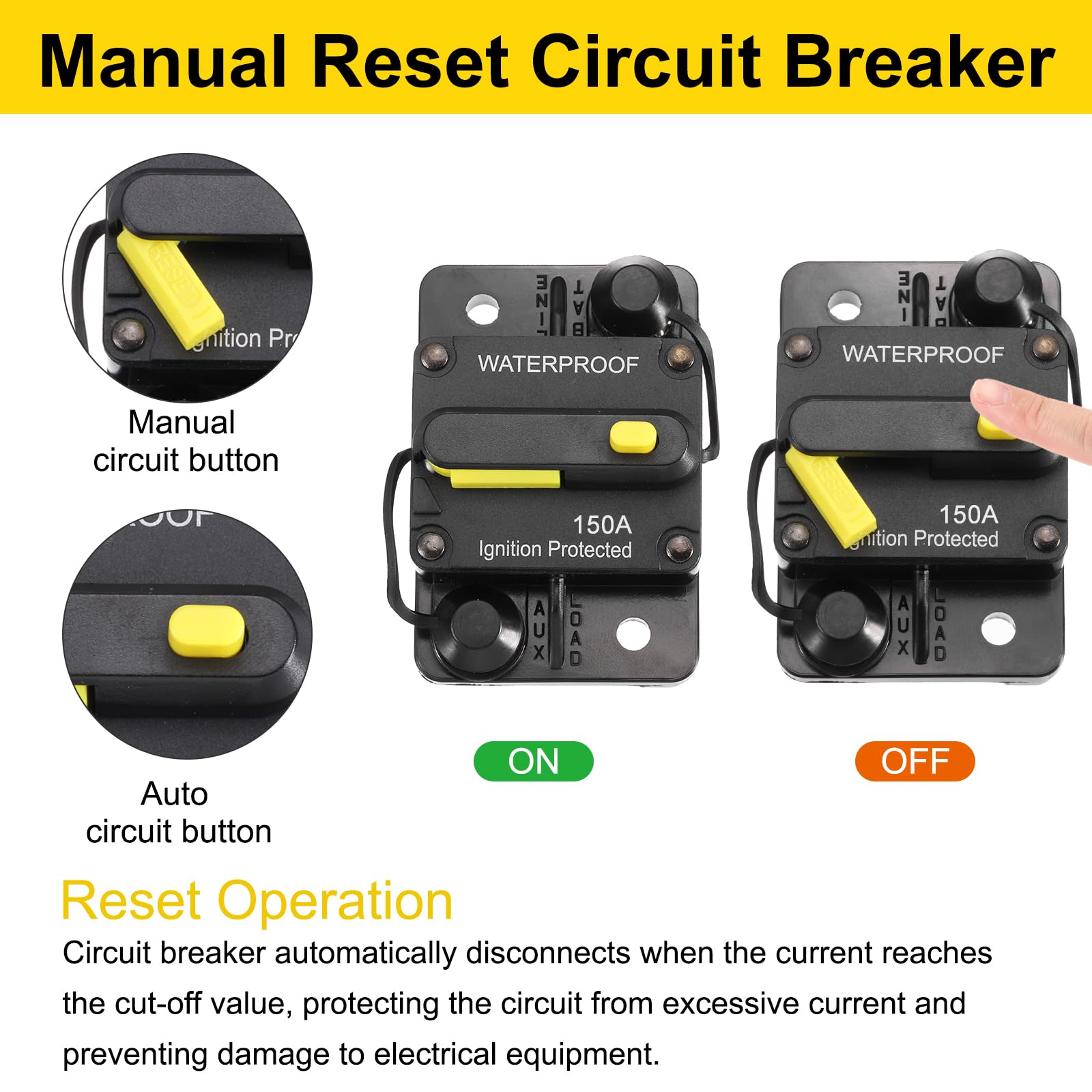 DMiotech 150A Circuit Breaker - Image 4