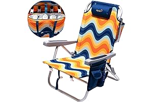 Tommy Bahama Low Beach Chair 5 Position Lay Flat