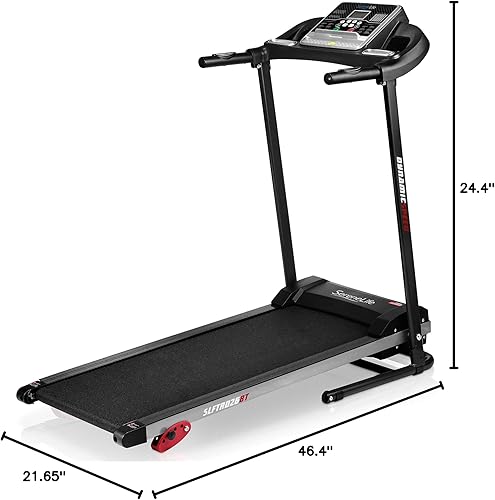 Miniatura 8 de SereneLife Folding Treadmill Exercise Running Machine - Electric Motorized Running Exercise Equipment