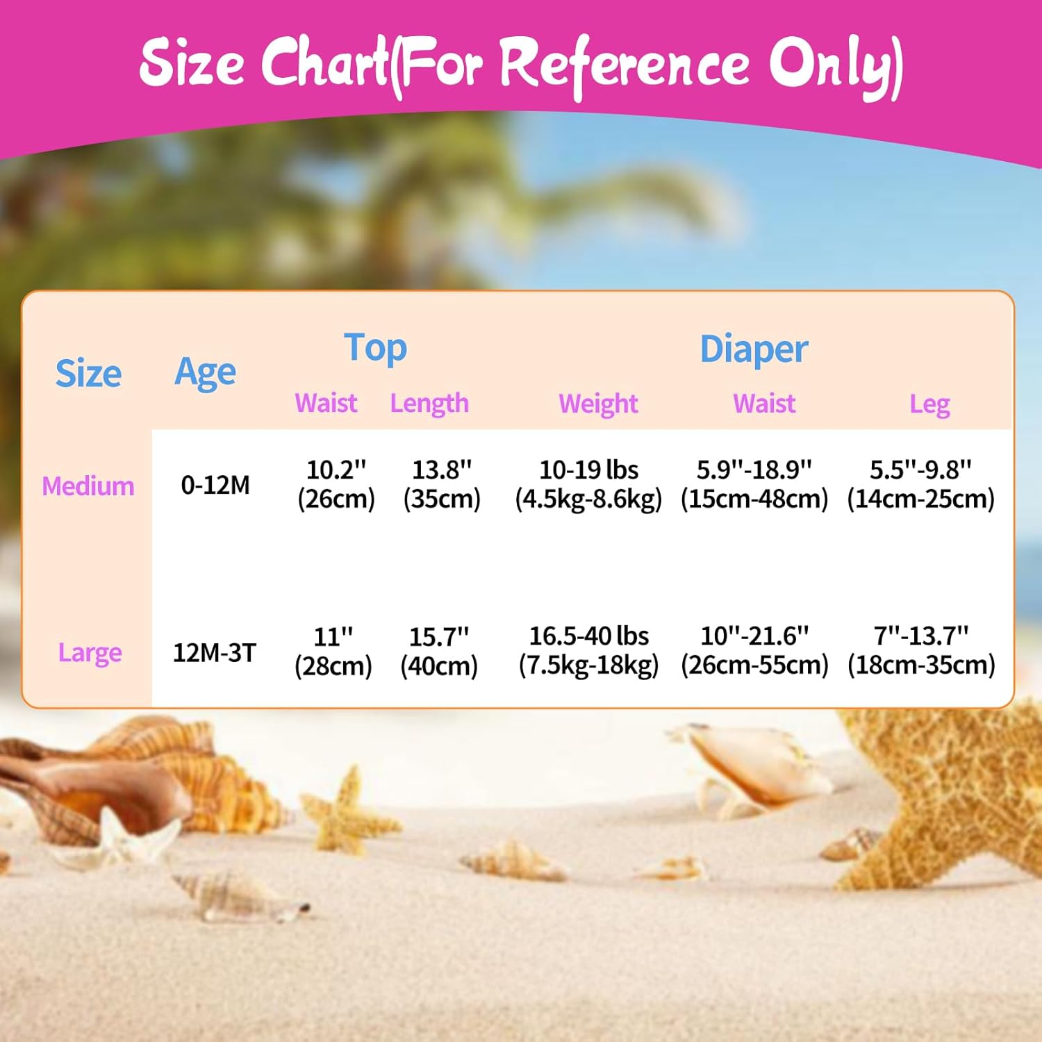 babygoal Baby Swimsuits with Reusable Swim Diaper 2 Piece Bathing Suit UPF 50 Sun Protection for Infant Toddler Boy Girl - Image 5