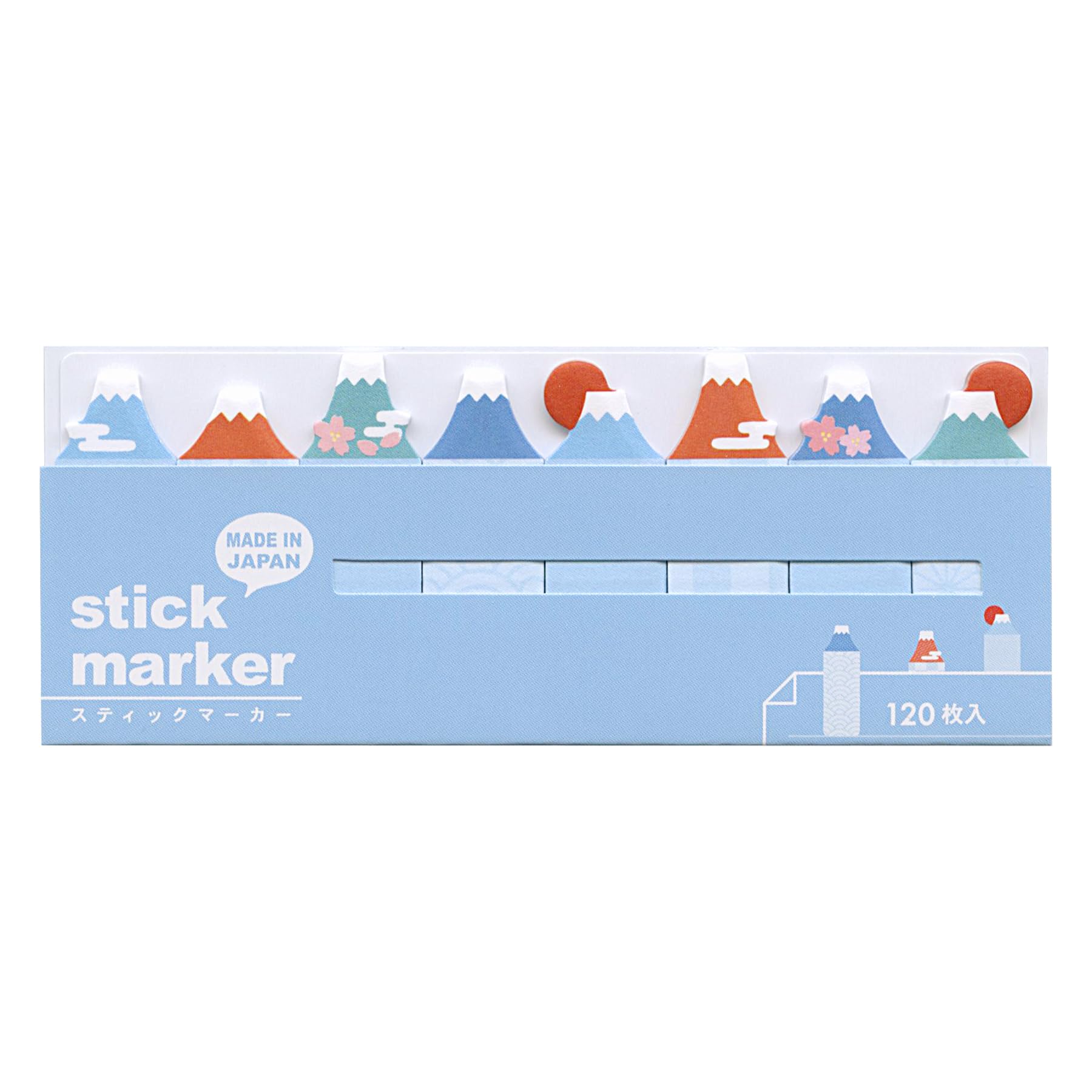 Mount Fuji Stick Marker Post-it Notes