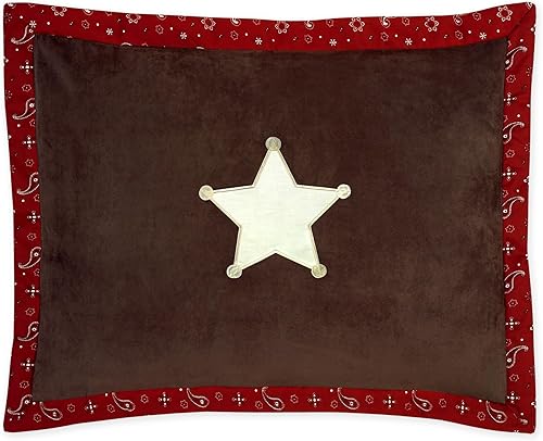 Vista 5 de Sweet Jojo Designs Juego de edredón individual de 2 piezas (vaquero occidental) para niños, ropa de cama para niños, ropa de cama en una bolsa