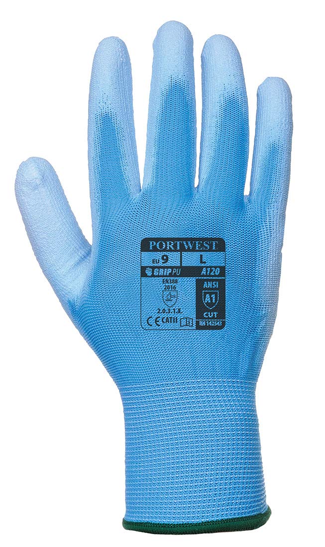 Portwest Blue A120 Pu Palm Glove