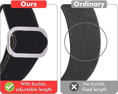 Miniatura 6 de Correa de repuesto ajustable de nailon elástico de liberación rápida para niños, compatible con reloj inteligente HENGTO H69 para niños, reloj