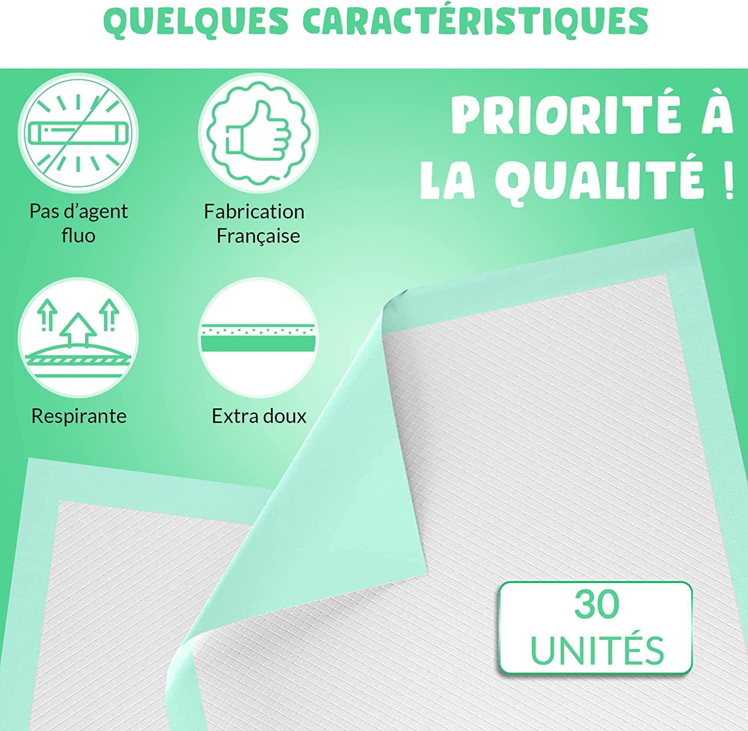 LPM - 120 Protectores, Desechables, 40 x 60 cm, Para Incontinencia, muy Absorbentes