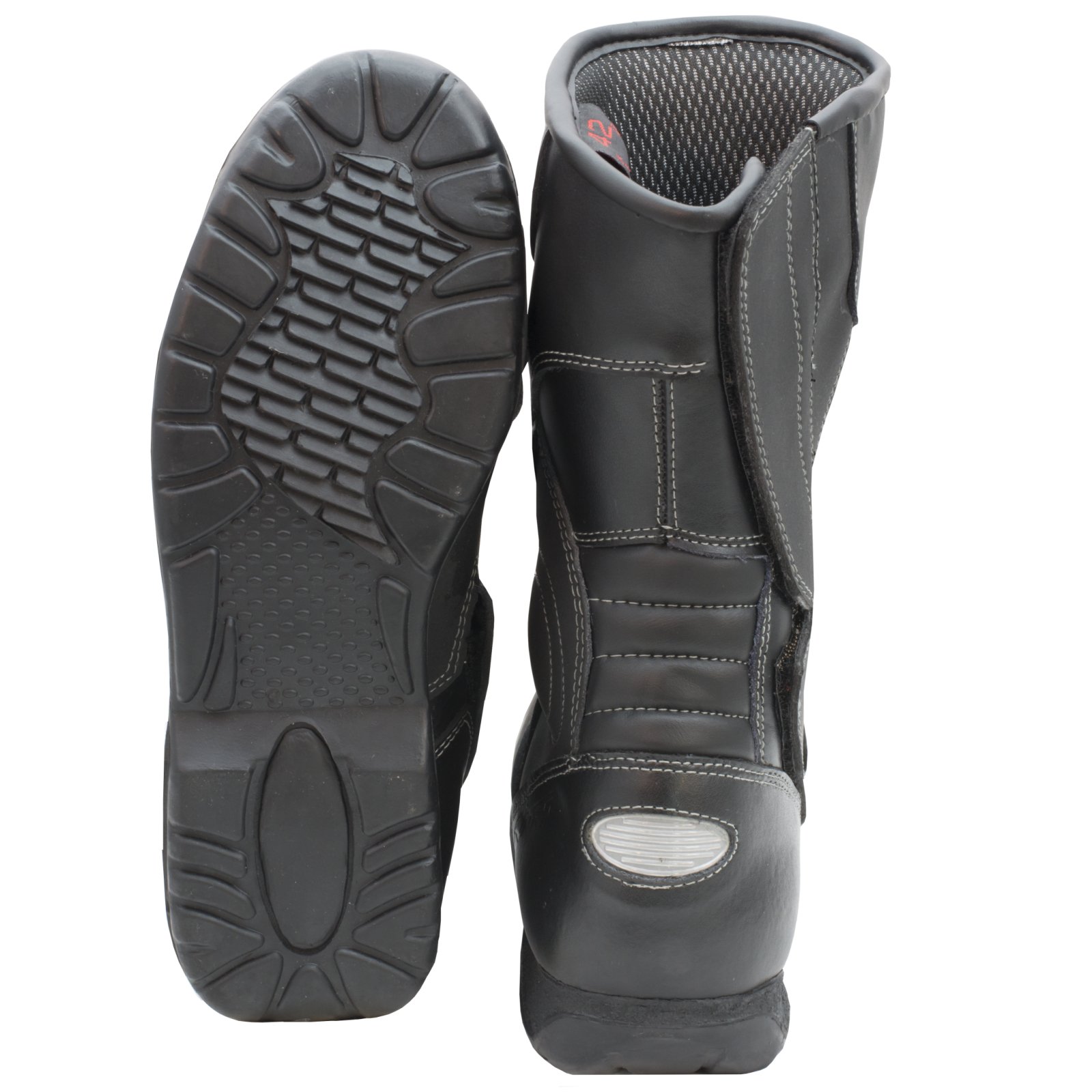 Buty buty Moto Scooter City Touring wodoodporne skórzane czarne 44