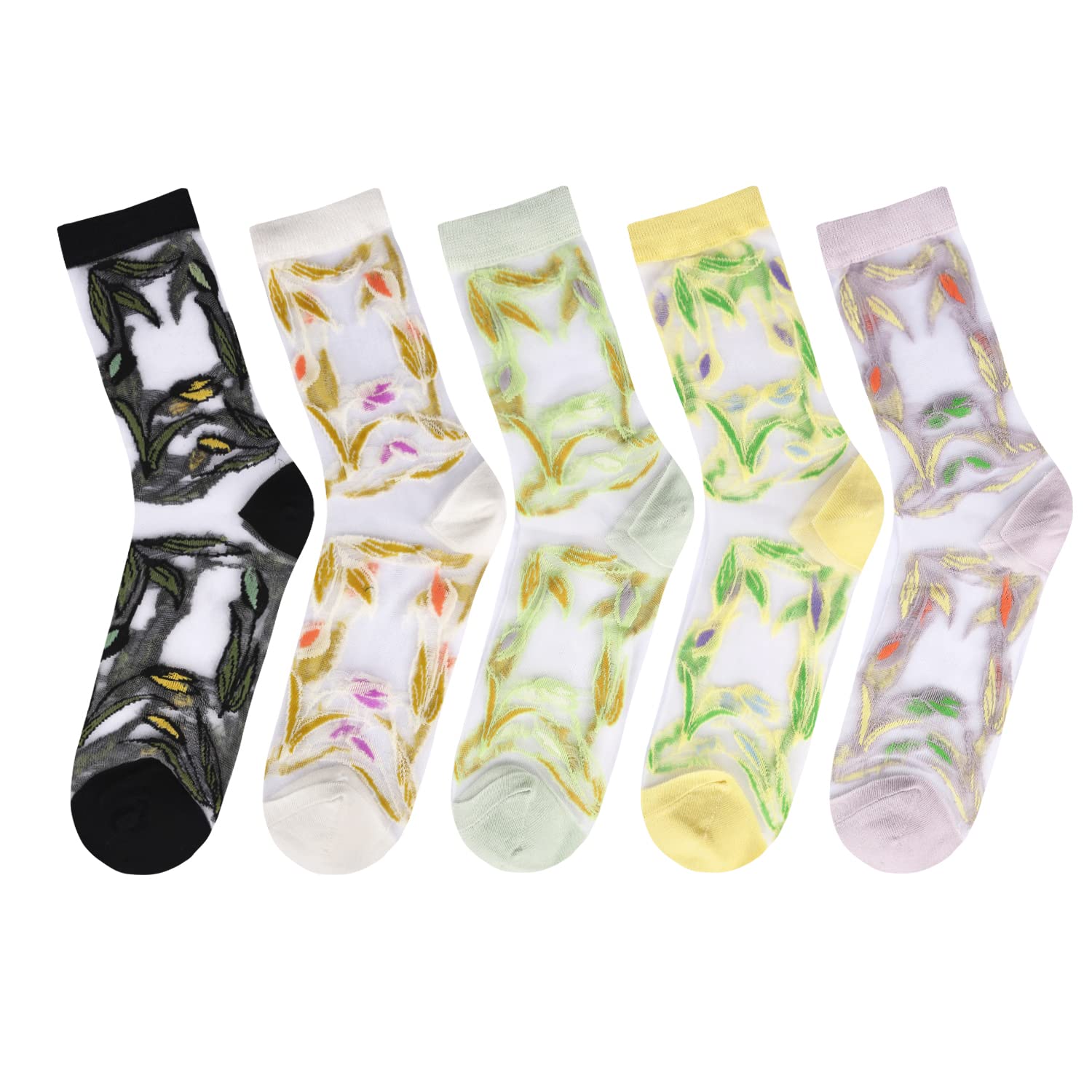 Benefeet Sox Calcetines transparentes para mujer