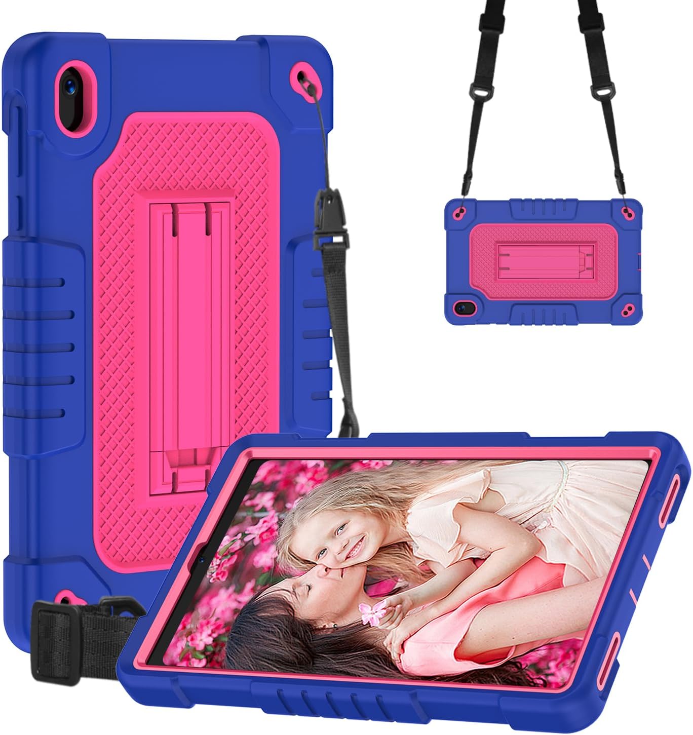 Custodia Tablet Kebiory Per Walmart Onn 10.1 2024 - Antiurto Con Tracolla E Stand | Protezione Bambini