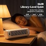 2026 New Cooling Ace Portable Air conditioner, 3-Speed CoolingFan Personal Evaporative Air Cooler, USB Rechargeable Air Cooler for bedroom Kitchen Office Home(Blue)