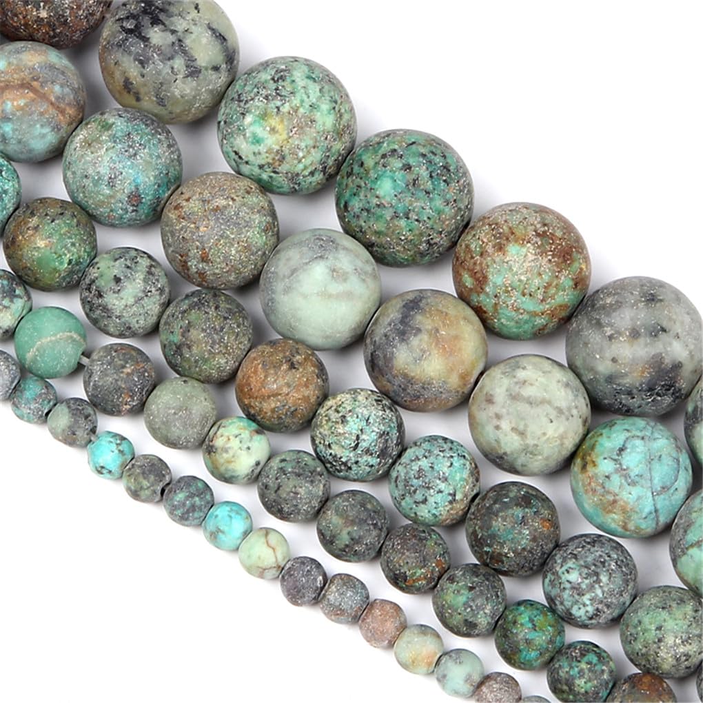 Perles en pierre naturelle mate pour concevoir un cadeau de bracelet unique