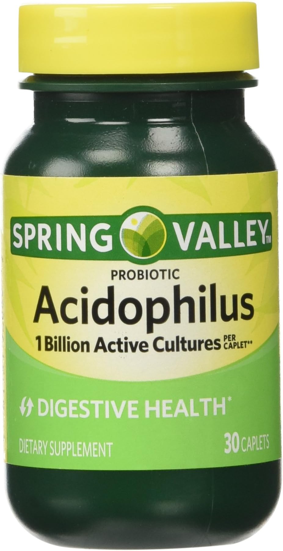 Spring Valley - Acidophilus, 1 Billion Active Cultures, 30 Caplets