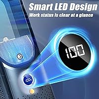 Vista 3 de Personal Air Cooler With Humidifier 6 Speeds Leafless Fan Filtering, Humidifying And Strong Cold Personal Space Air Cooler For Bedroom, Office