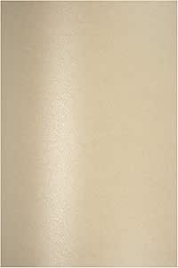 Netuno 5 vellen glitter karton goud DIN A4 21 x 29,7 cm 210g Aster Glitter glanzend knutselpapier met glitter om te knutselen decoreren voor Kerstmis