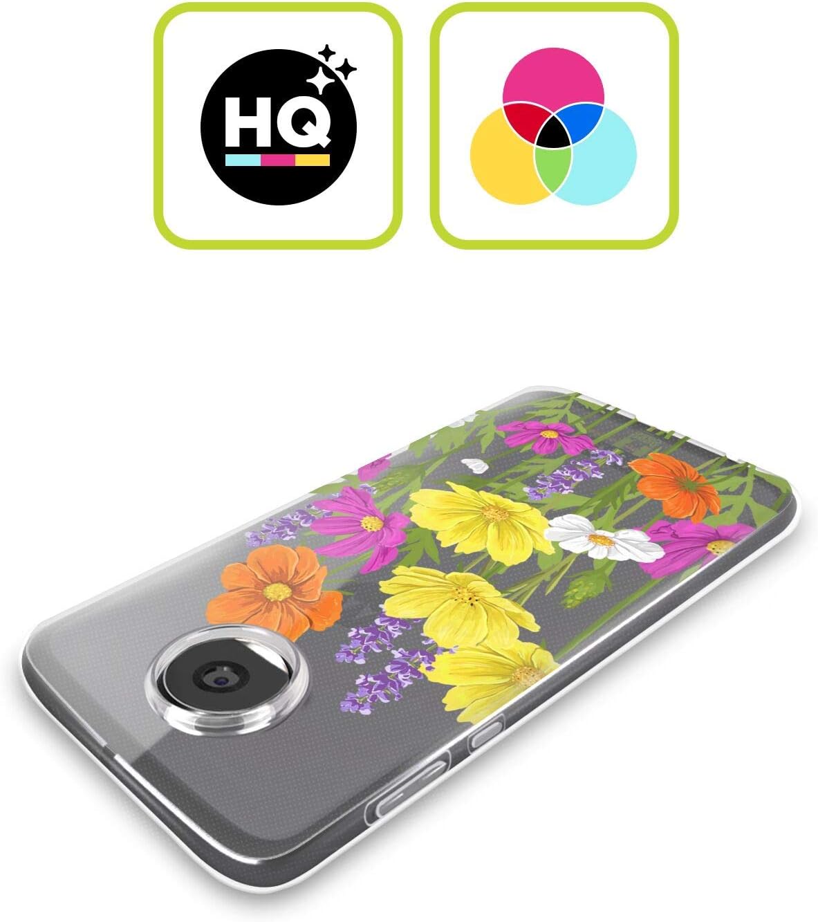 Head Case Designs Cosmos Roses and Wildflowers Soft Gel Case Compatible with Motorola Moto Edge 30 Fusion