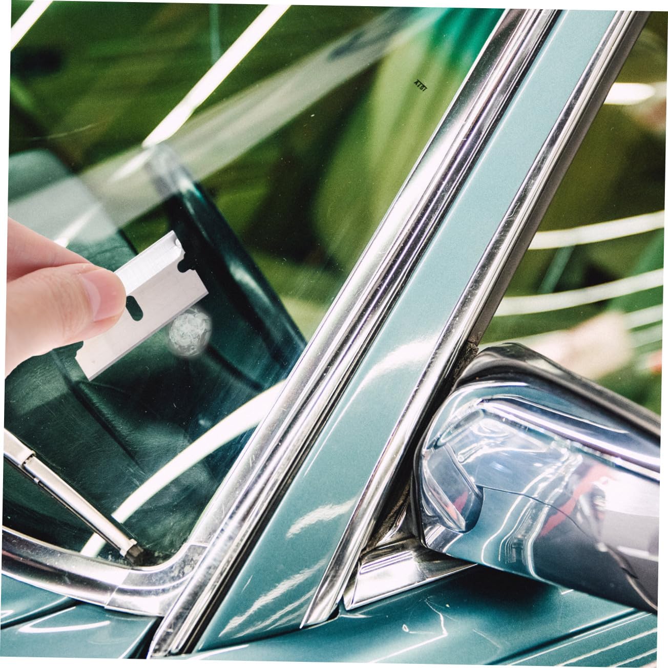 GLEAVI Kit De Reparación De Vidrio De 4 Juegos para Ventanas con Tinte De Fibra De Vidrio para Autos Accesorios para Autos Película Agrietada Espejo Antirayaduras Kit De Reparación
