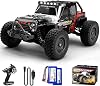 Q117C 1:16 Brushless RC Car, 43.5 mph 70 kmh for Adults, Off-Road, High-Speed Car, Sports Car, 4WD, 2.4 GHz, 3 Speed Adjustment, Metal Fittings, Remote Control, Electric Car, Toy, 2