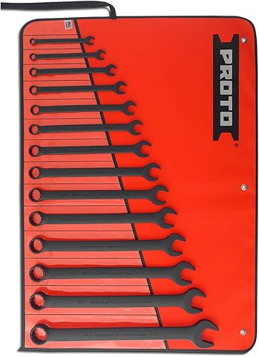 Miniatura 2 de Stanley Proto J1200FBASD - Juego de llaves combinadas, ProtoBlack, 14 piezas, 12 puntos