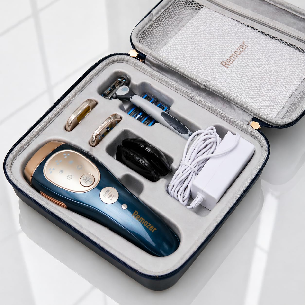 Amazon | 脱毛器 リムーザー Remozer 2 Pro メンズ 髭 脱毛機 VIO対応