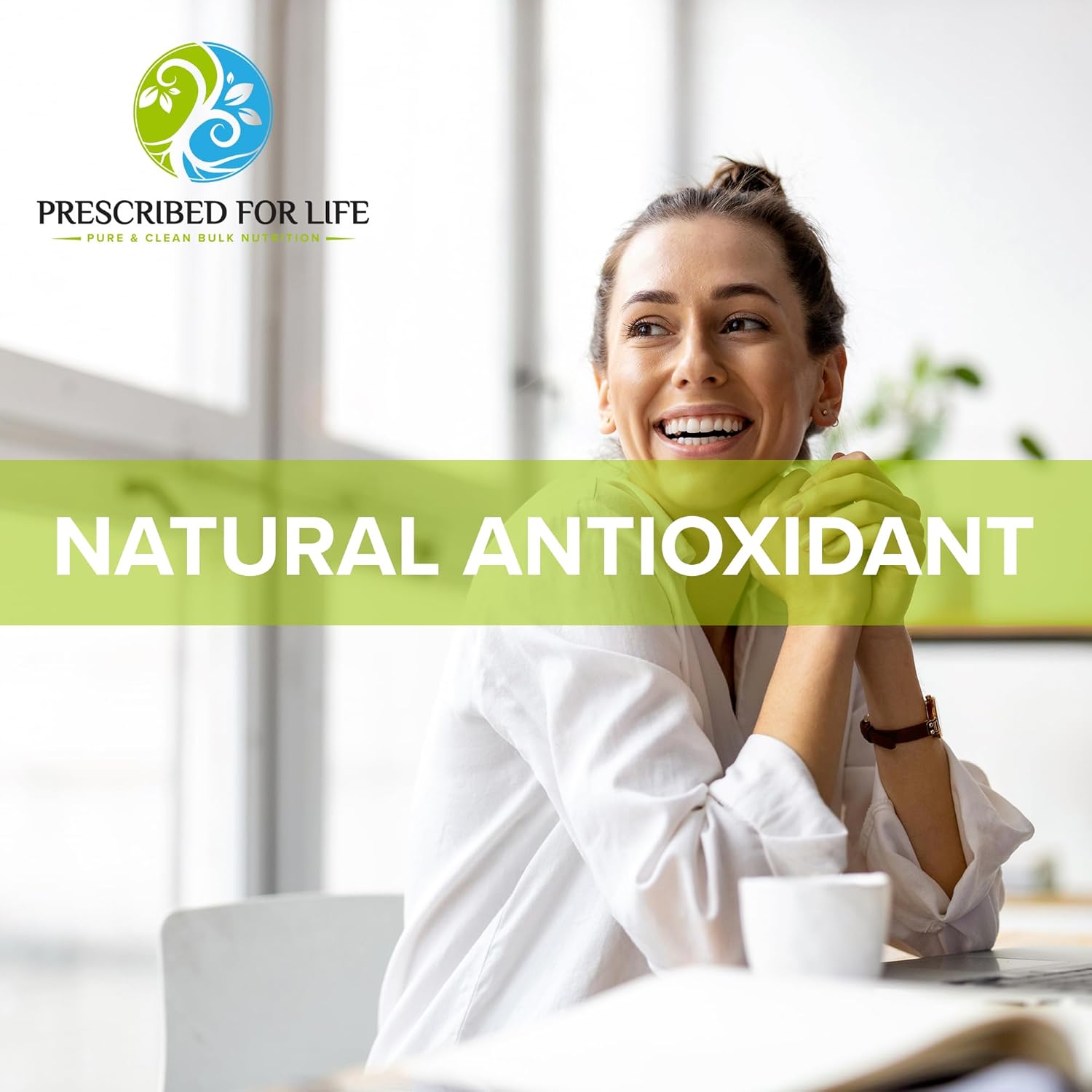 Prescribed For Life Sodium Ascorbate Powder, Natural USP Buffered Vitamin C Powder, Ascorbic Acid (2kg / 4.4lb)