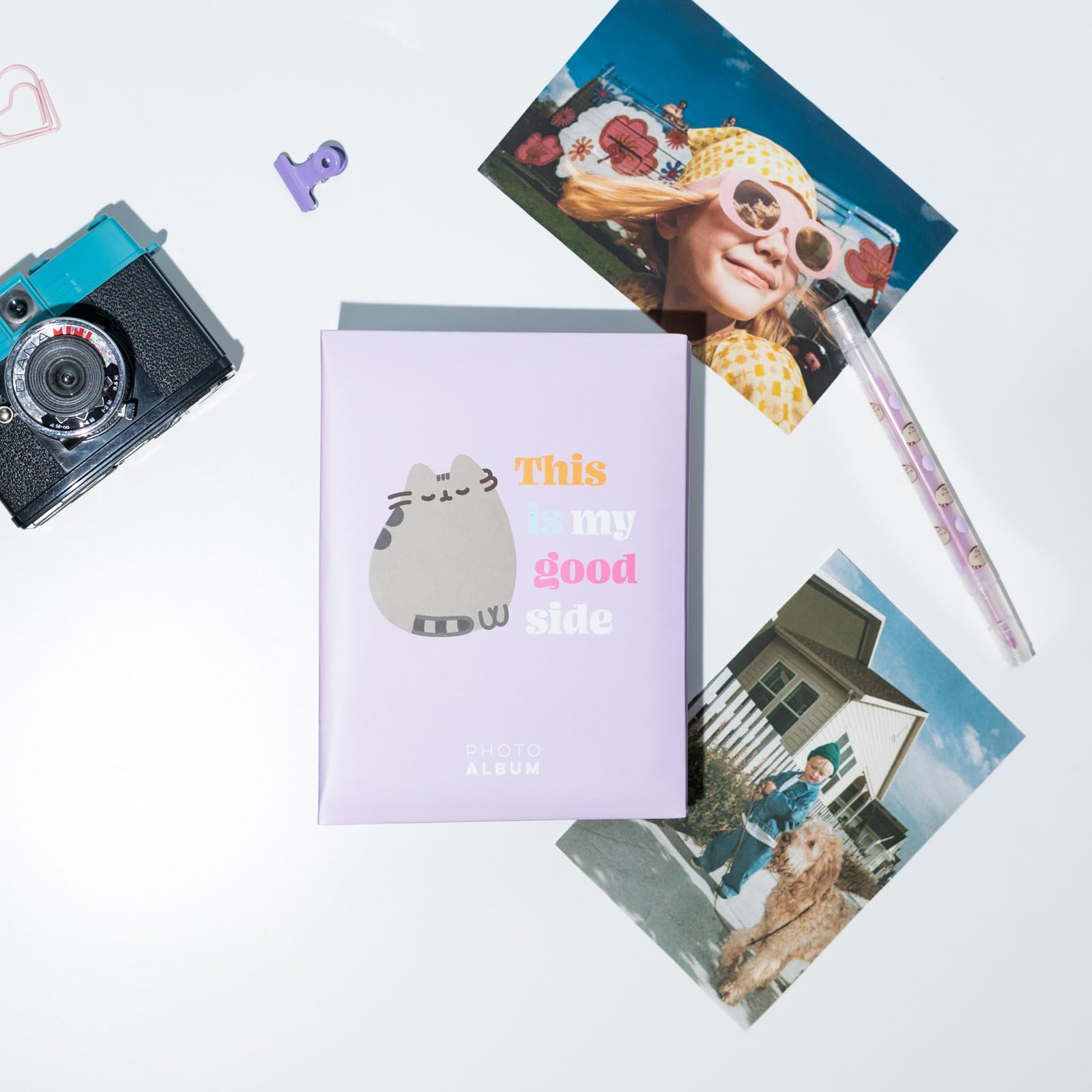 Grupo ErikPusheen 6x4 Fotobudka 10x15 cm | Album Rodzinny 100 Wklejek | Przedmioty Pusheen | Fotoksięgi Dla Zapamiętań
