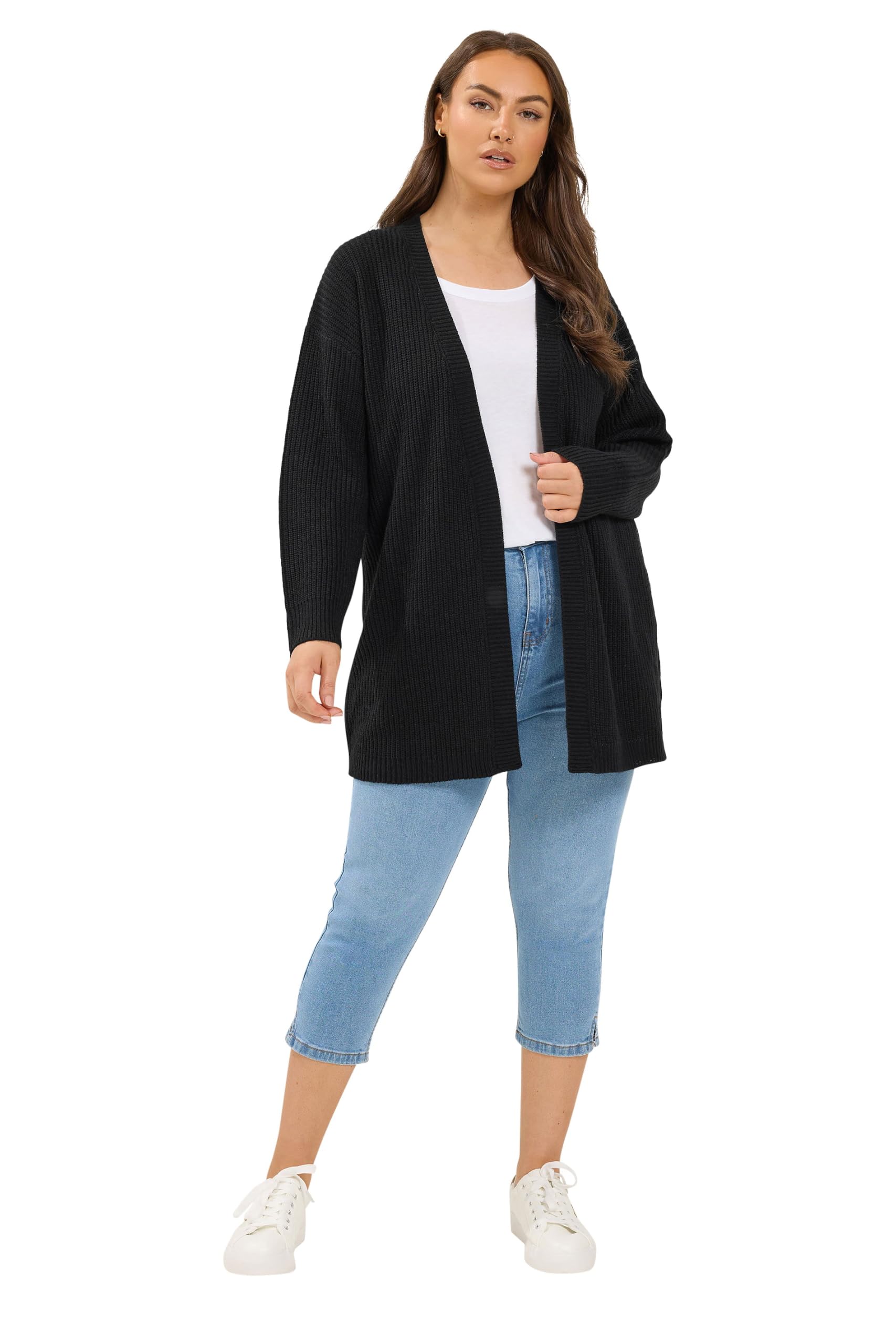 Yours Curve Essential Cardigan - Women's - Plus Size Curve