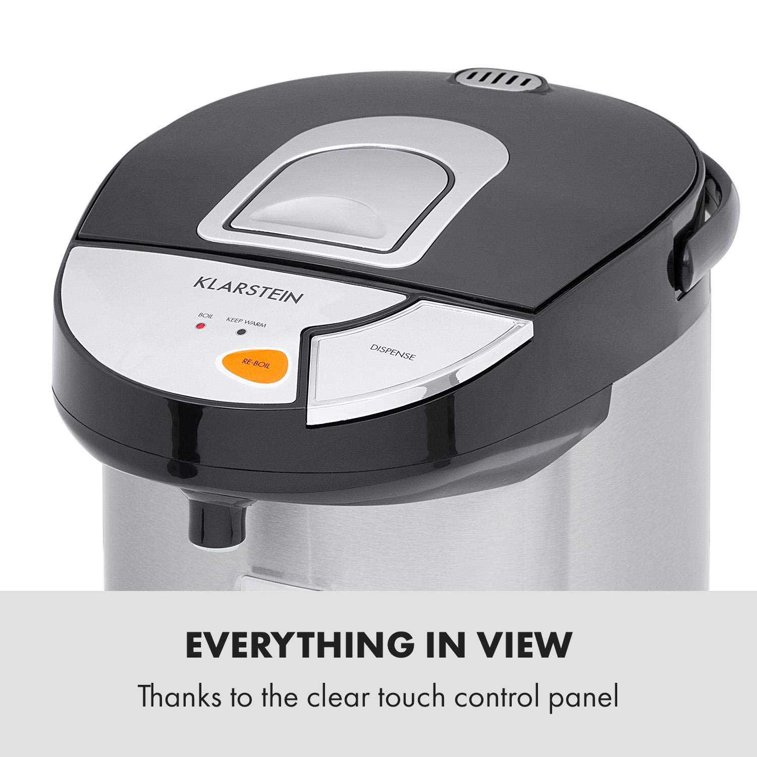 Buy Klarstein Hot Spring Hot Water Dispenser Stainless Steel Water