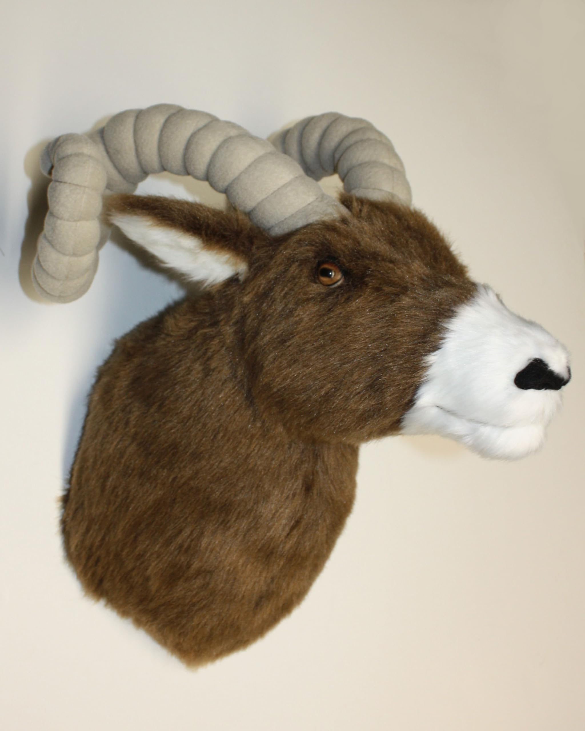 Big Horn Sheep Large Plush Wall Mount - 'Cliff'