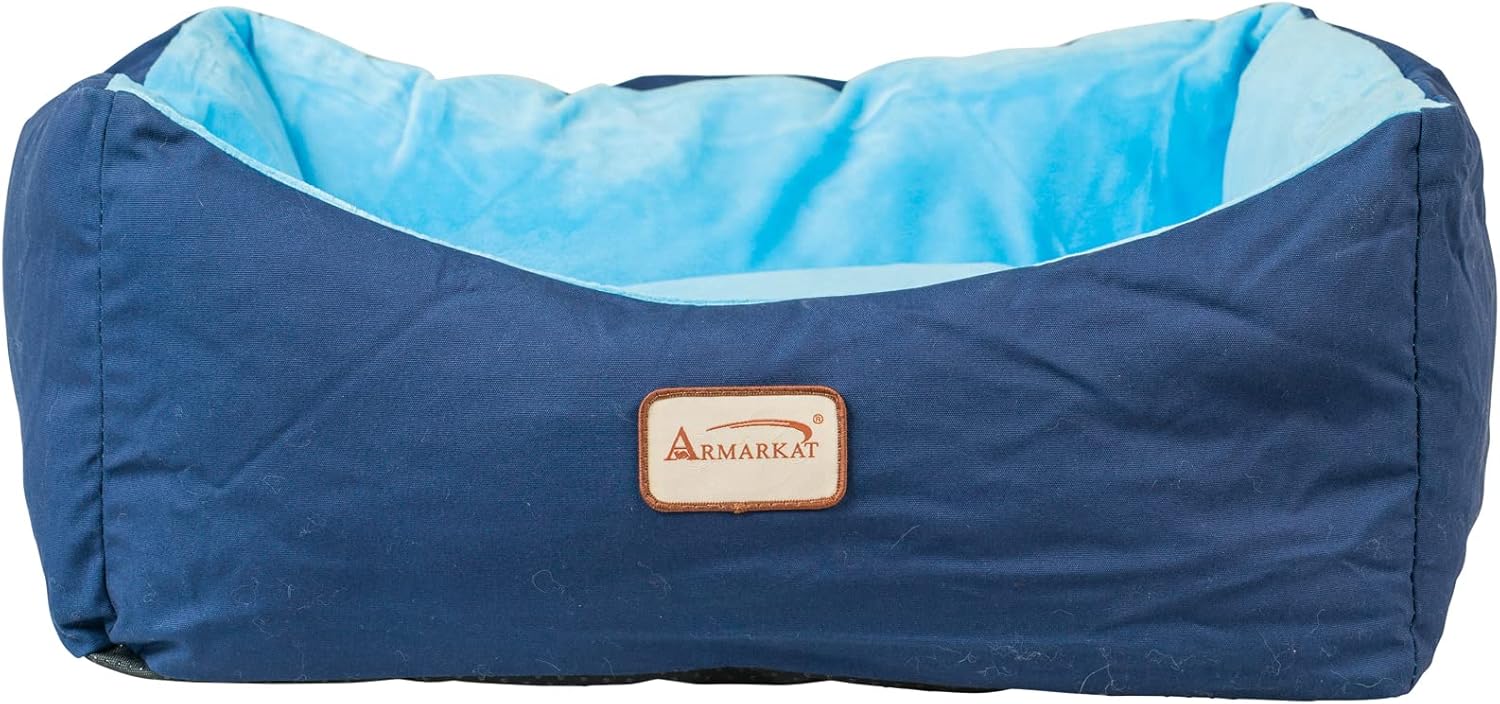 Armarkat Pet Bed 18-Inch Long C09HSL/TL, Blue