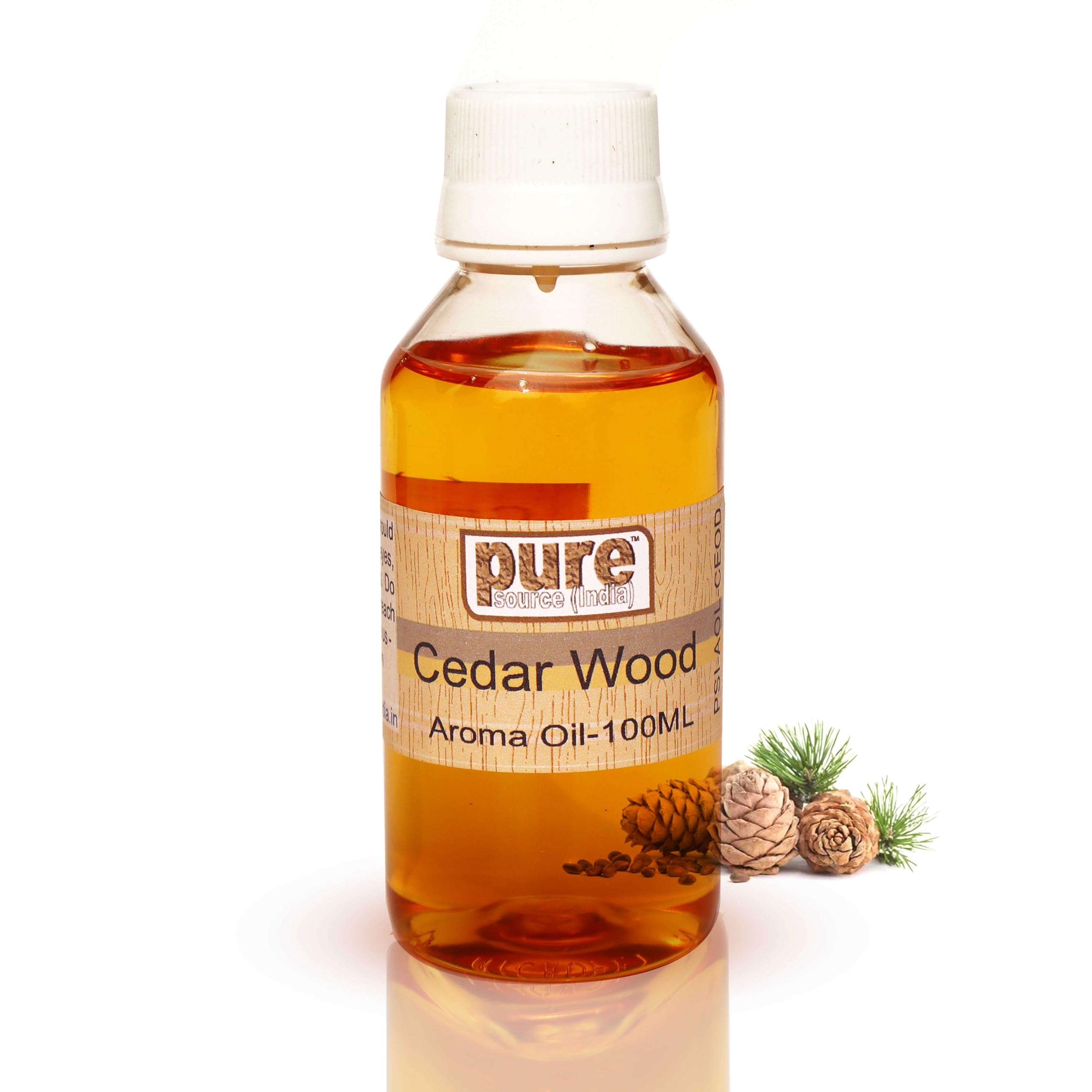 Pure Source India Cedarwood Aroma Oil For Home, Office, Hotel & Restaurant Use(100ml)