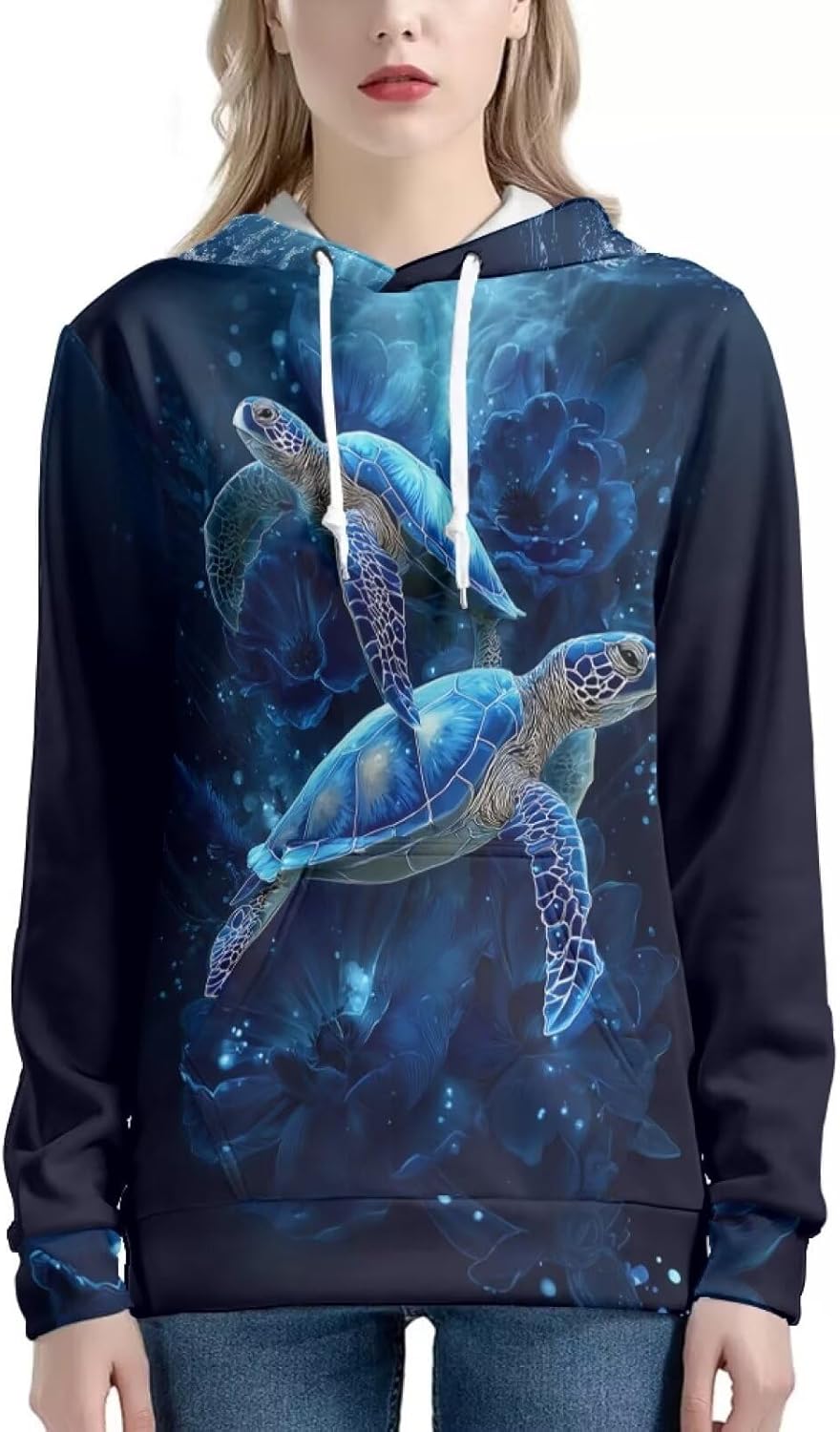 AFPANQZ Women's Hooded Sweatshirts Lightweight Thin Loose Fit Sports Sweaters Pamaja Home Outdoor Gym