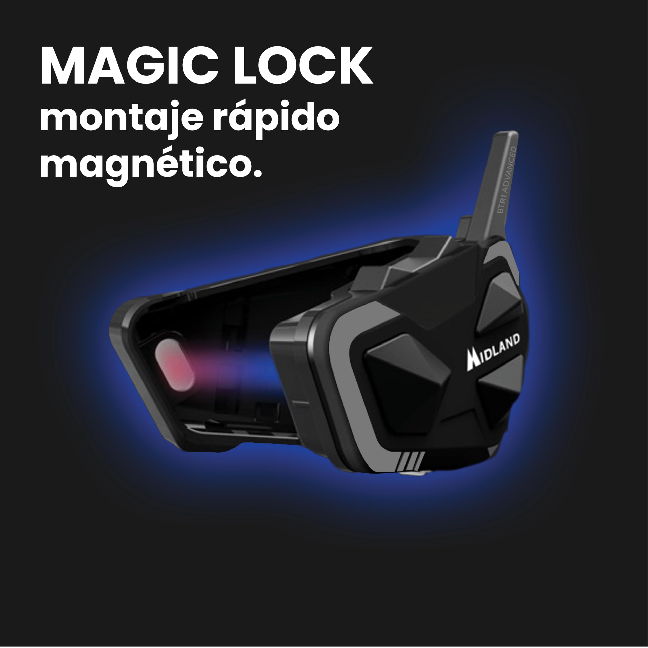 Midland BTR1 Advanced X Intercomunicador Doble