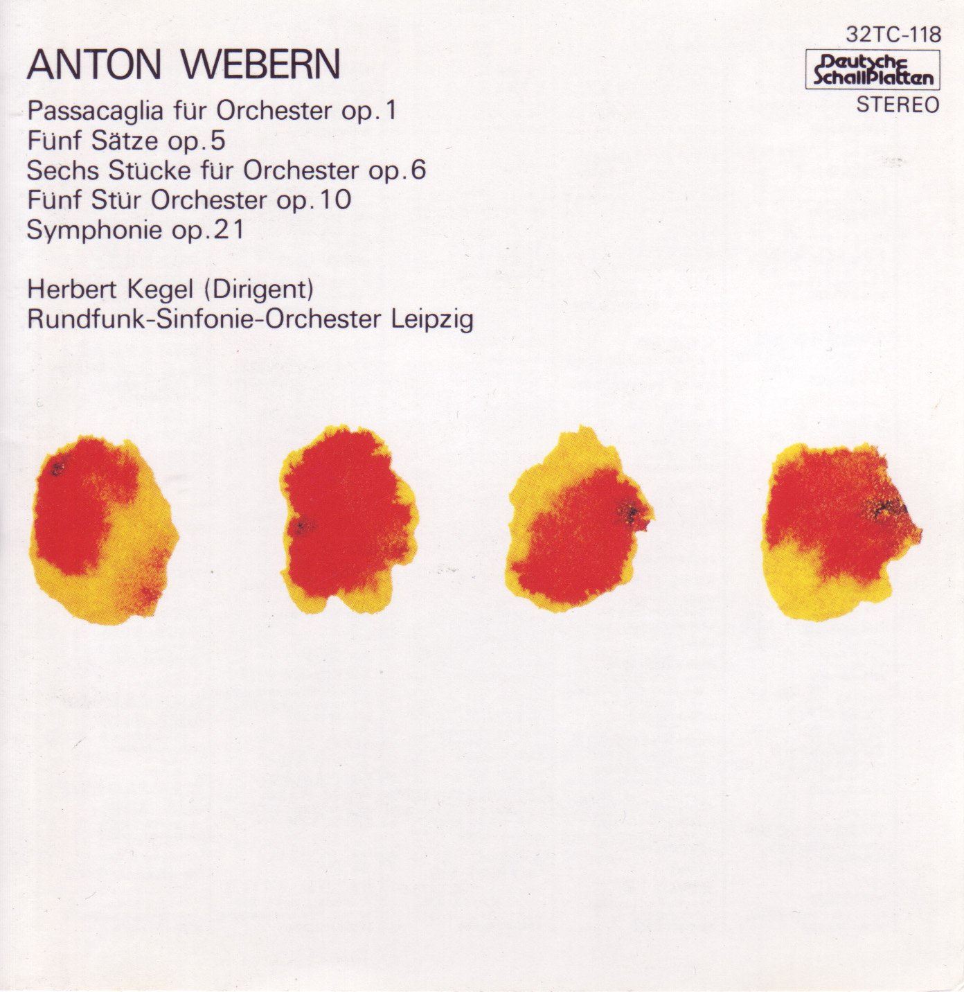 Anton Webern Passacaglia für Orchester Op.1 Amazon.de MusikCDs