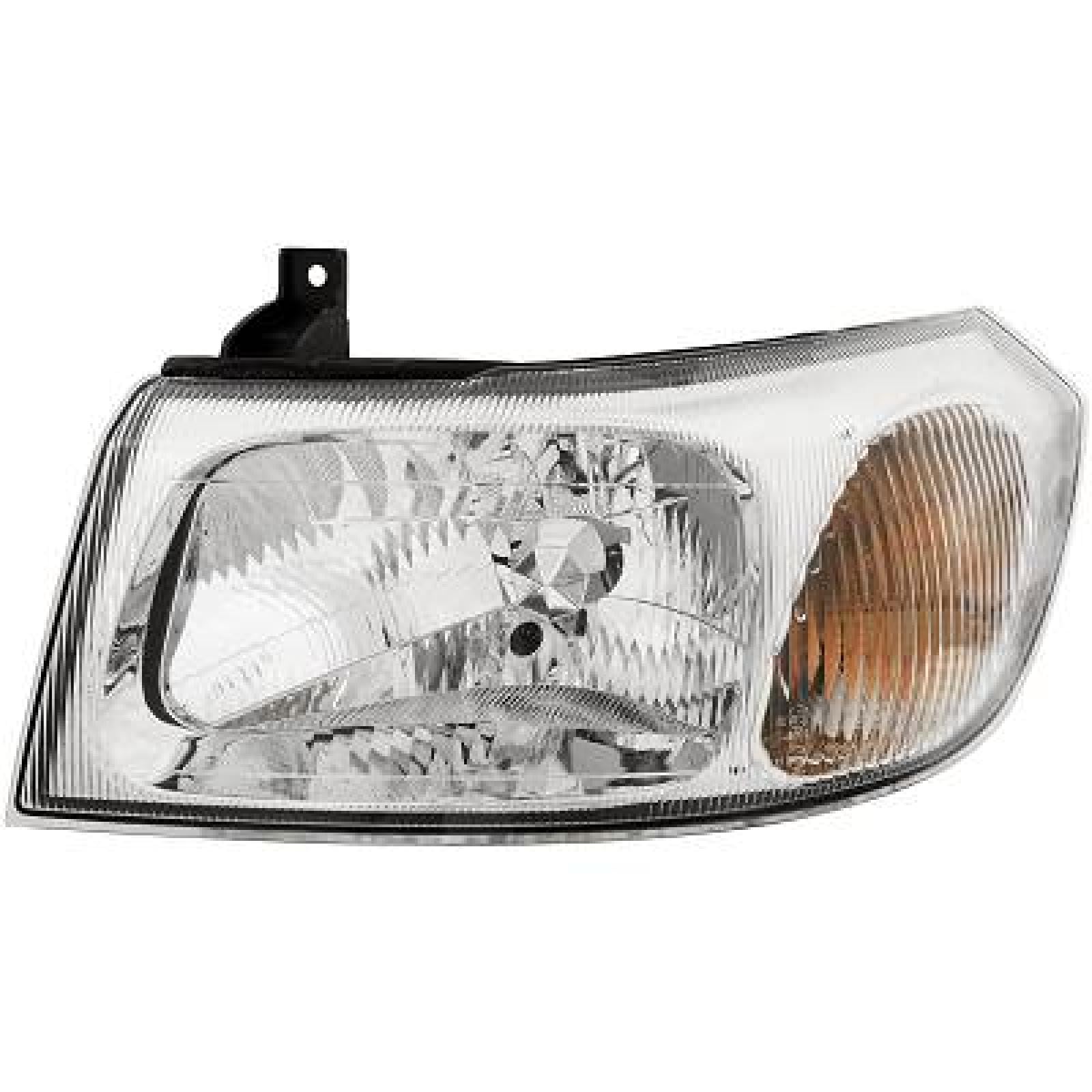 Faro delantero izquierdo H4 compatible con Ford TRANSIT Bus 2000-2006 Halógeno