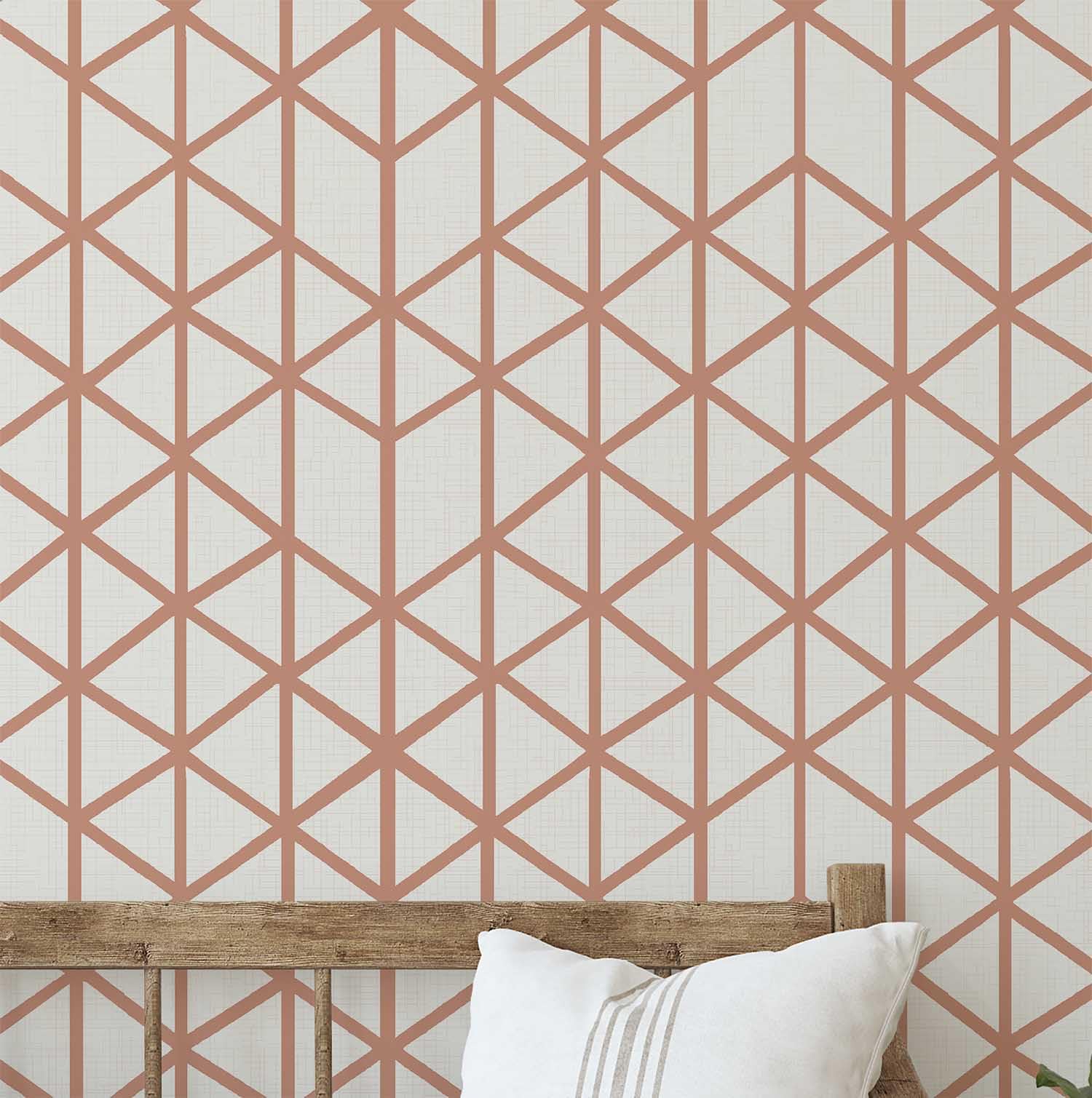 Papier peint amovible orange S4Sassy, rénovation murale sans colle pour chambre