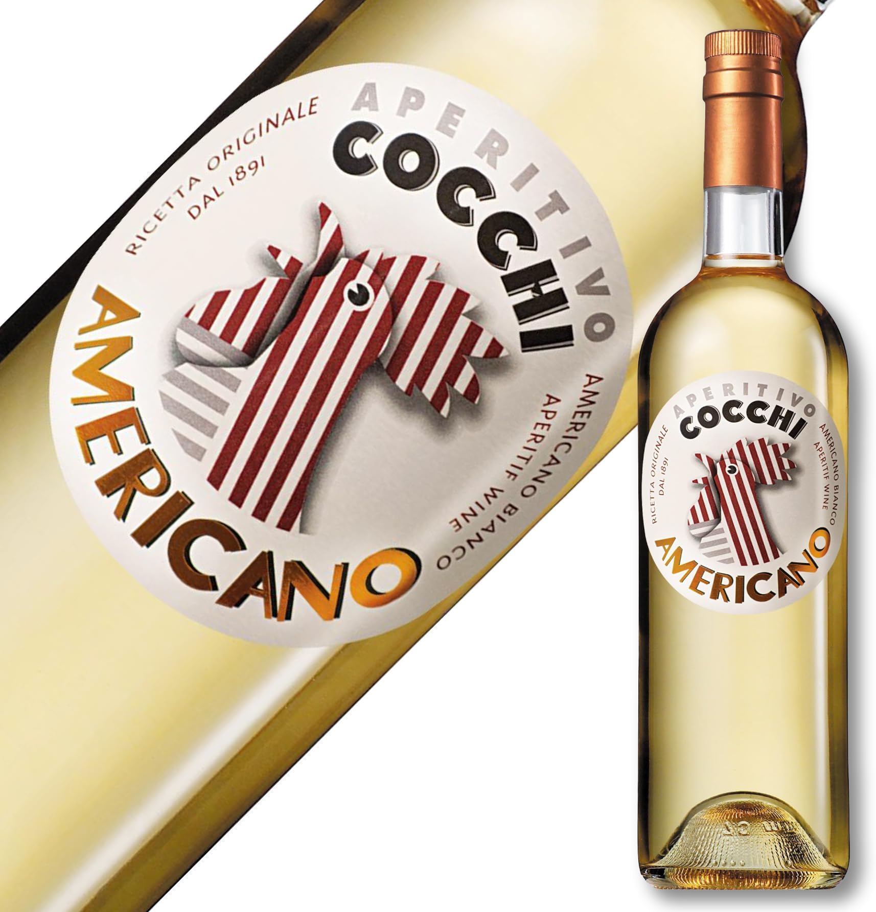 Cocchi Americano Italian Aromatised Wine | 75cl | 16.5 percent | Italian Aperitivo with Tropical Fruit Notes | Perfect in a Spritz